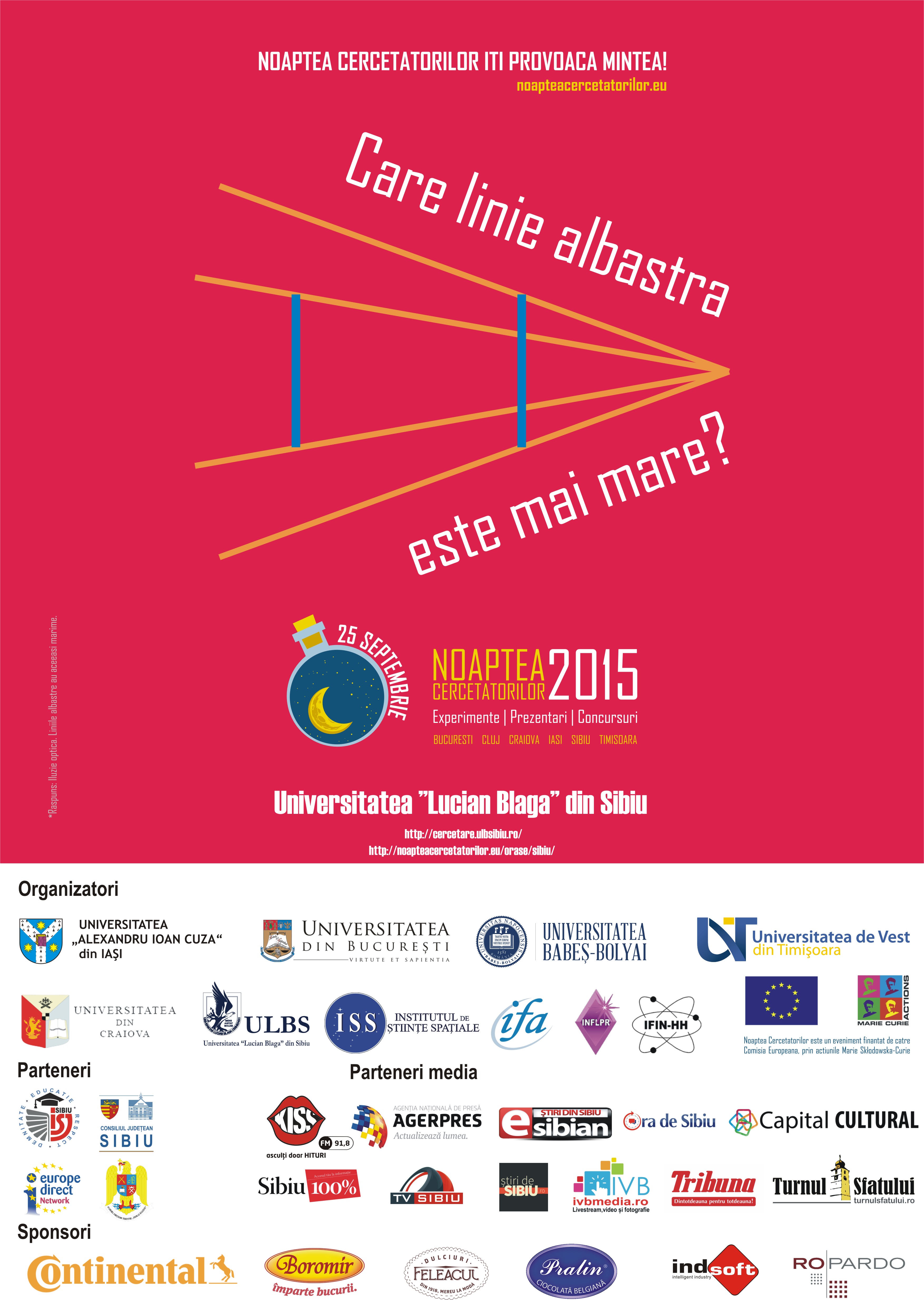 Afis Noaptea Cercetatorilor 2015
