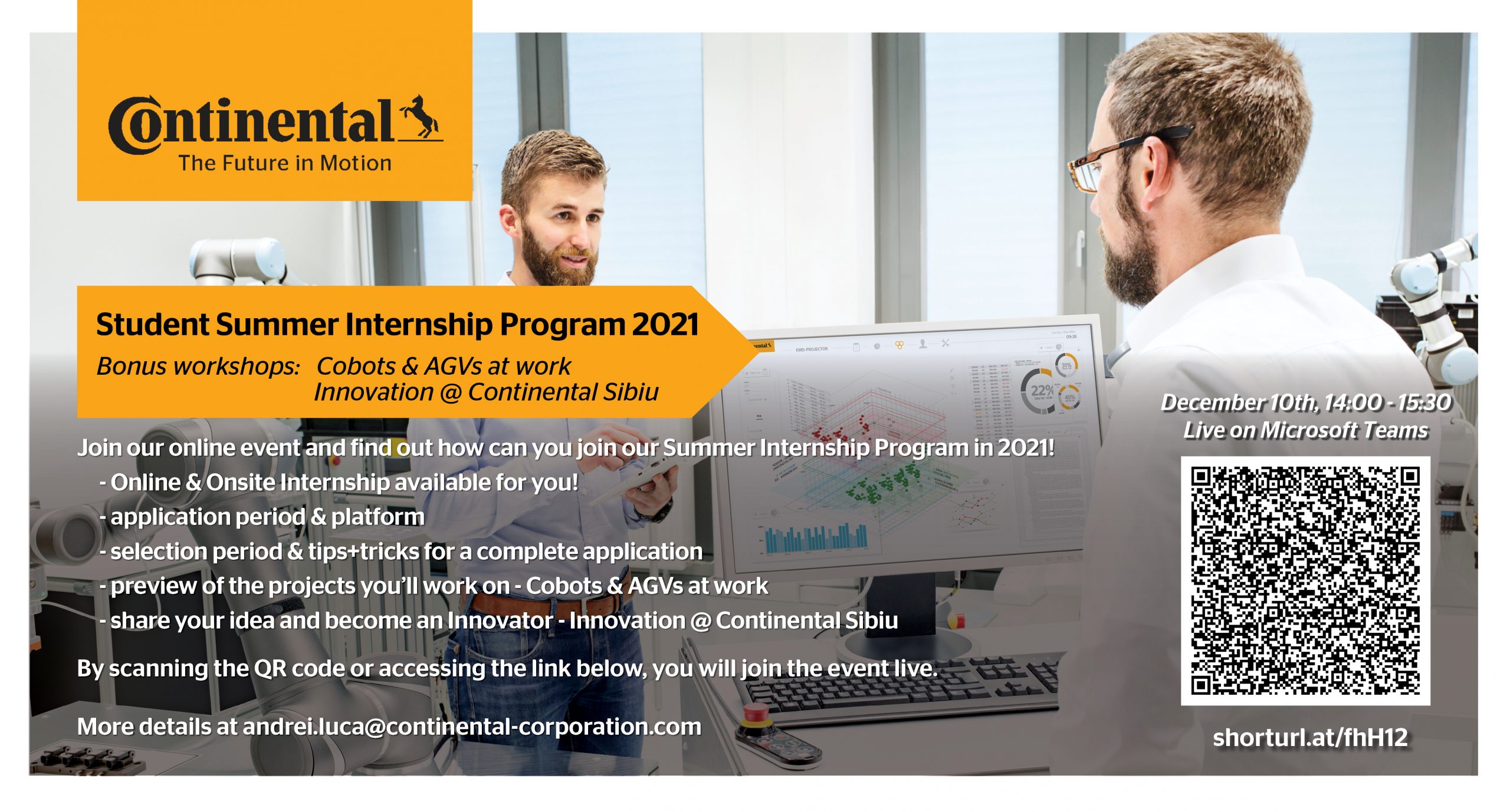Continental – Student Summer Internship Program 2021