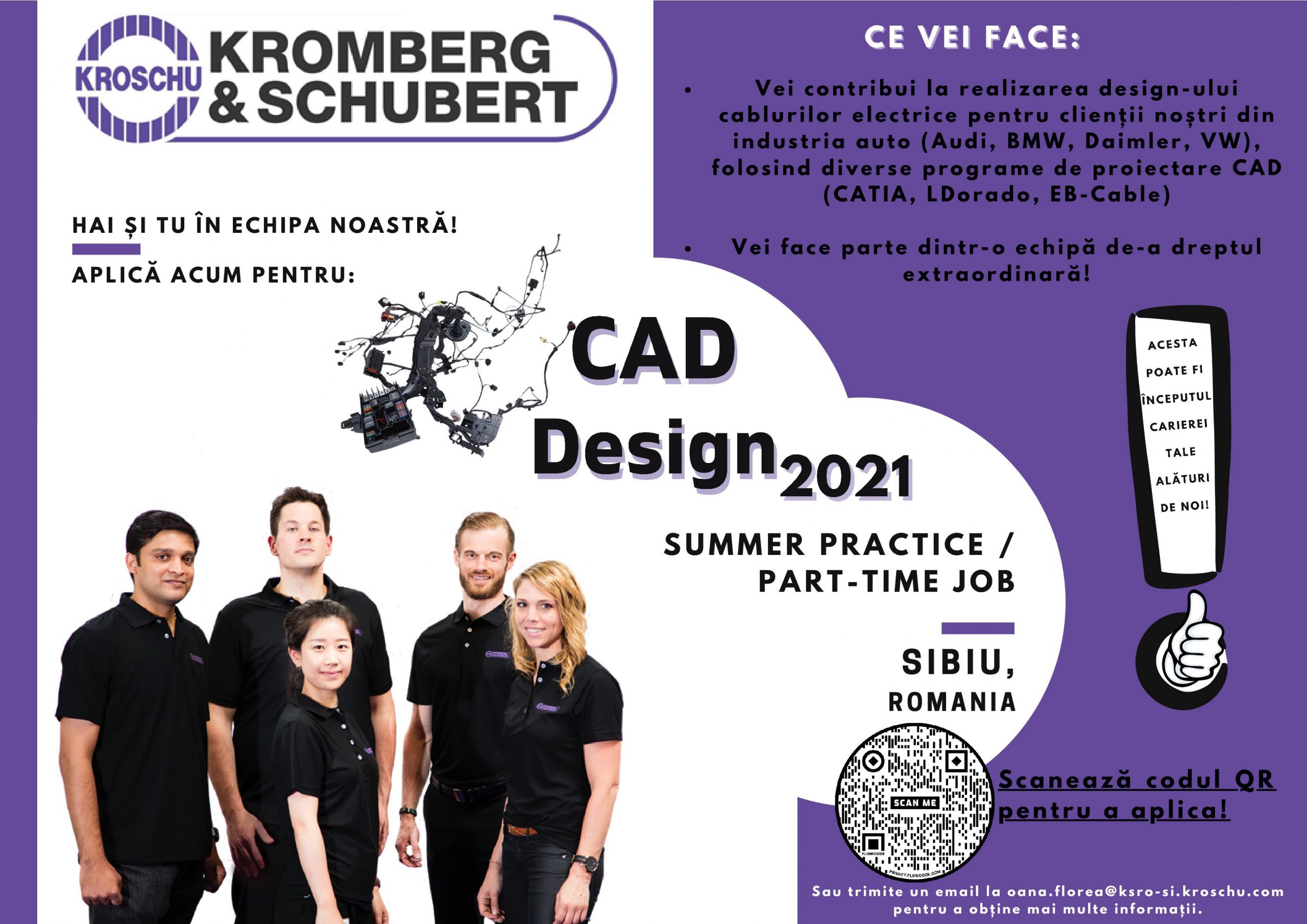 CAD Design- Summer Practice Kromberg & Schubert