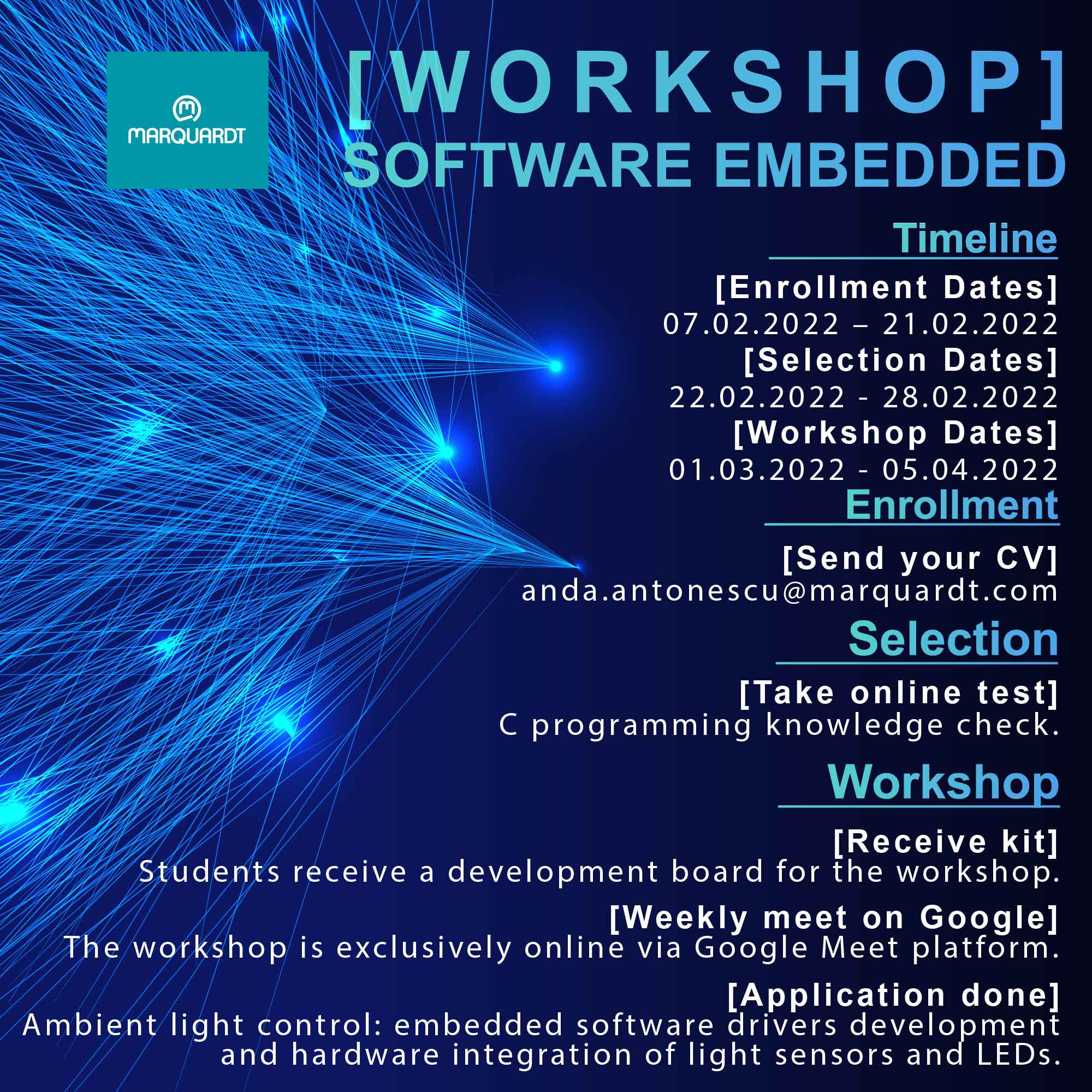 Workshop Software Embedded Organizat De Marquardt