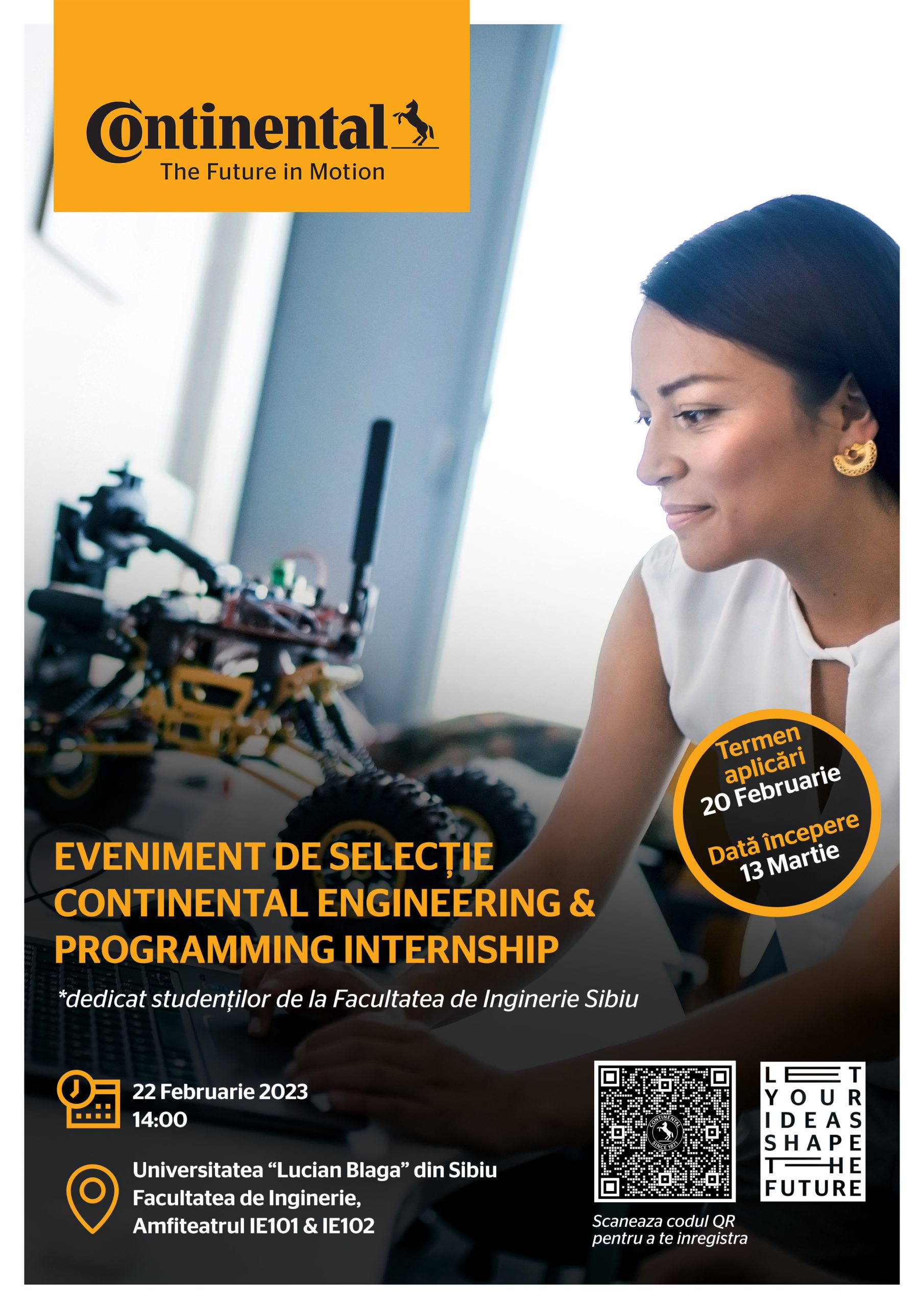 Eveniment De Selecție Continental Engineering & Programming Internship 2023