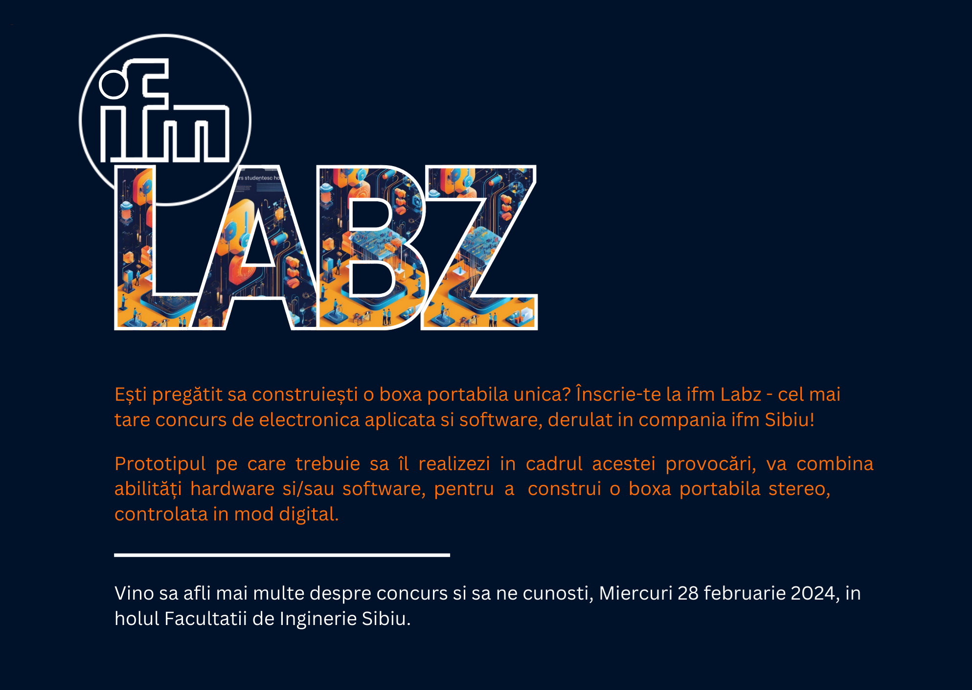 IFM Labz -prezentare Concurs Electronică Aplicată și Software