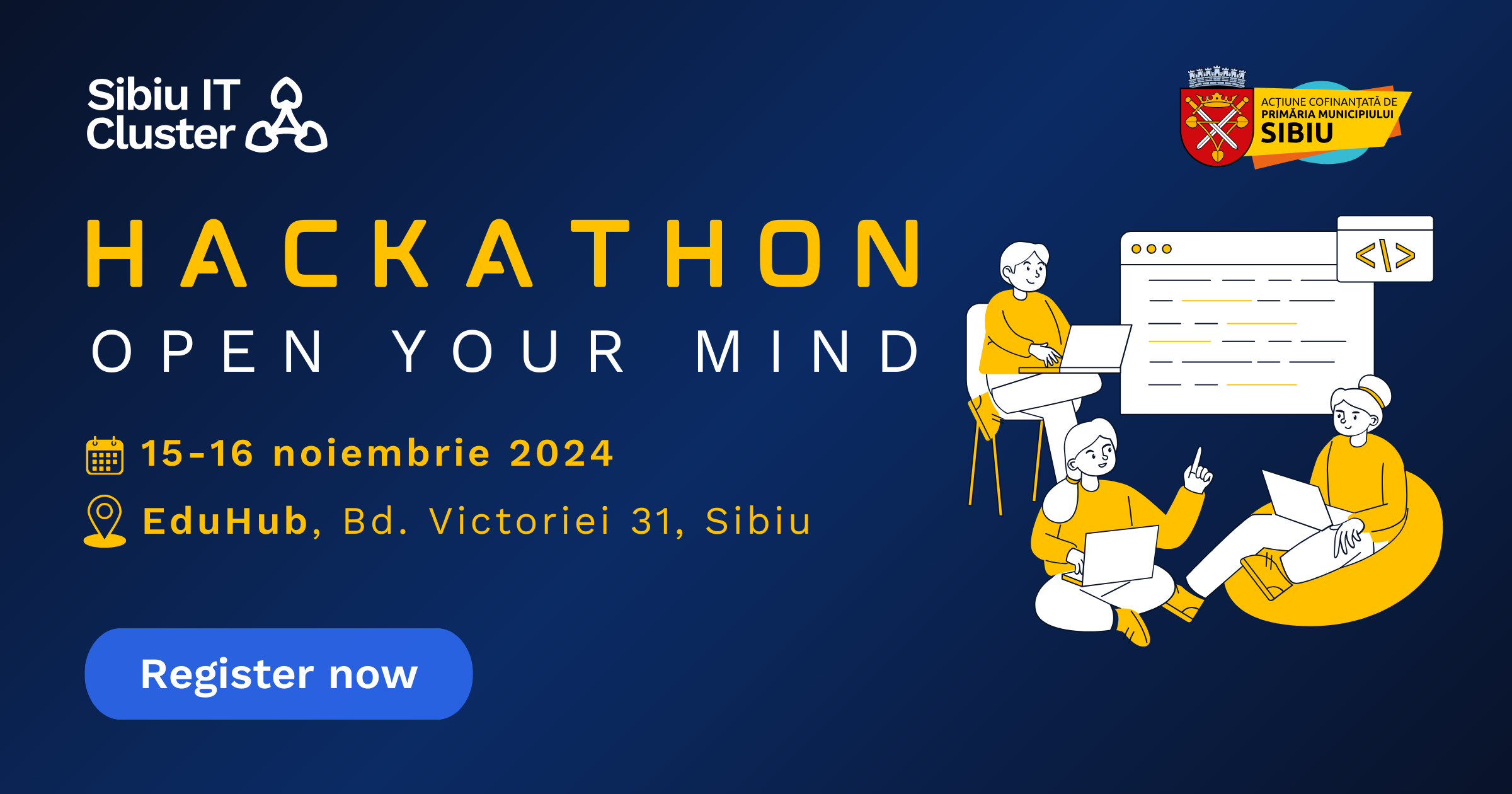 Hackathonul „Open Your Mind” – Sibiu IT Cluster