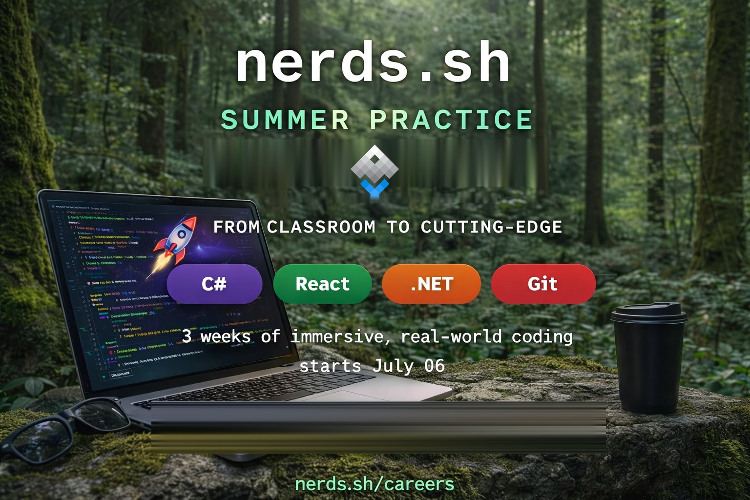 Dă Start Carierei Tale Cu Nerds.sh Summer Practice!